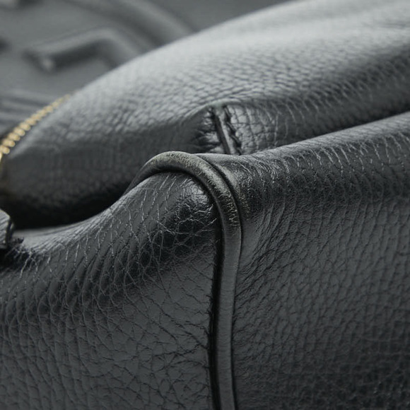 GUCCI Authentic Black Leather Backpack main image 8